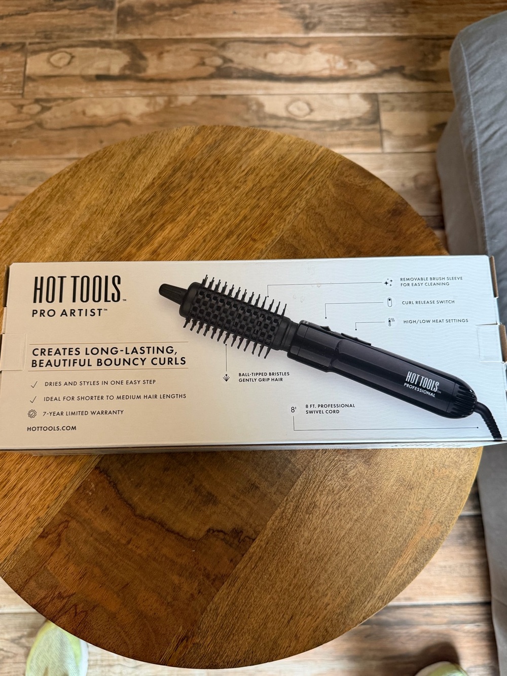 Hot Tools new Pro Artist Black Hot Air Brush - new in box